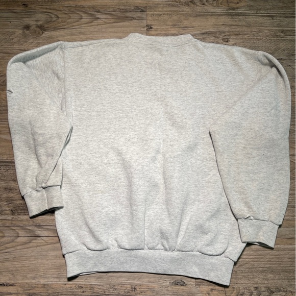 Vintage Mickey Mouse Disney Design Large Gray Sweatshirt Sweater USA Made - Picture 2 of 8